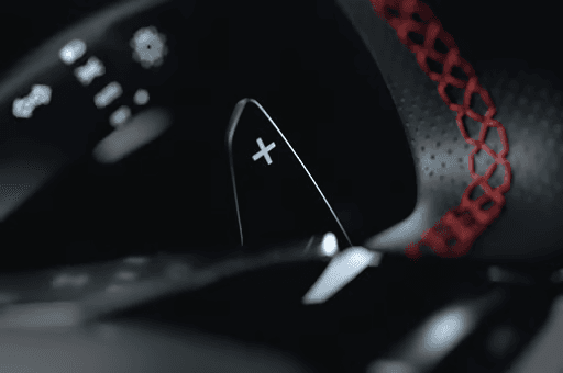 Paddle shifters (DCT only)