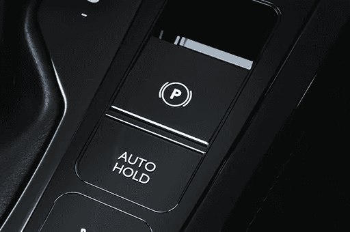 Electric parking brake with auto hold