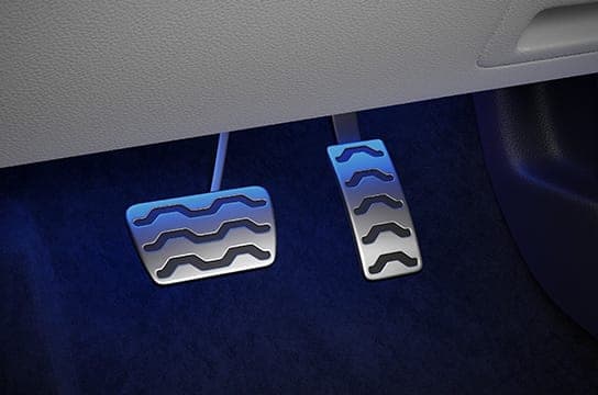 Metal pedals