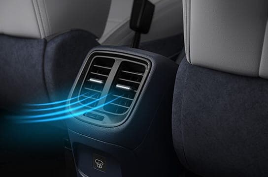 Android auto and rear ac vents