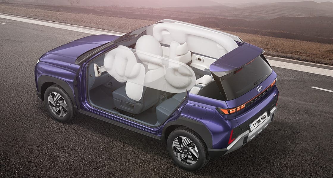 6 Airbags standard